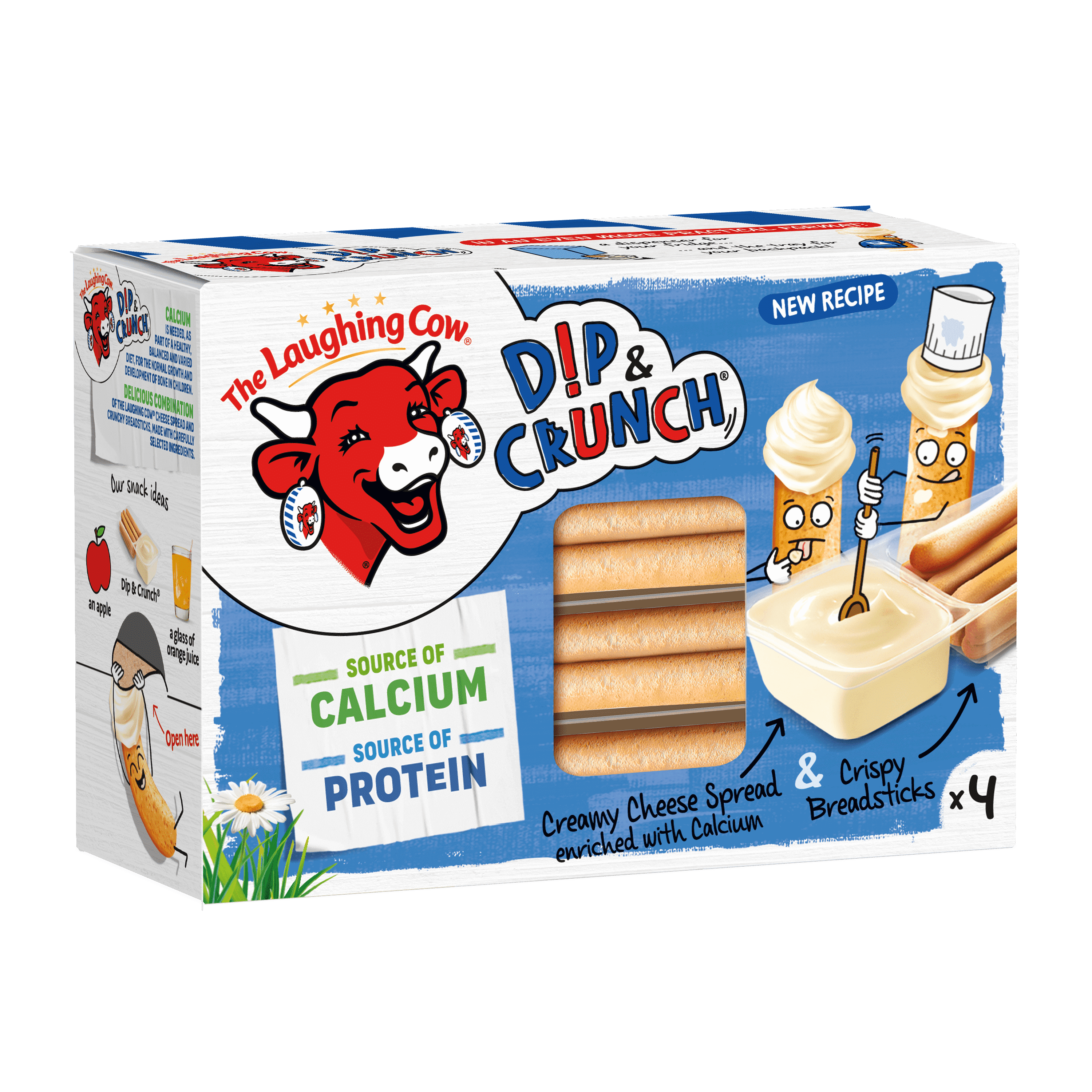 Dip and Crunch Original Cheese Dippers The Laughing Cow UK