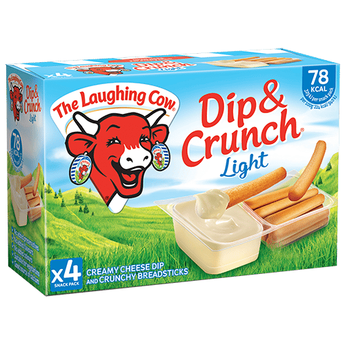 The Laughing Cow Dip and Crunch Light Cheese Dippers