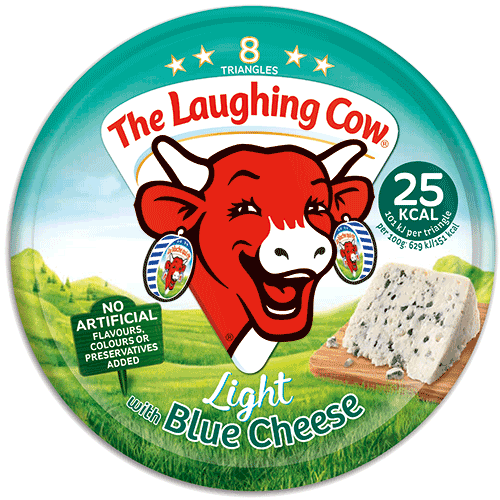 The Laughing Cow Light Cheese Spread with Blue Cheese Cheese Triangles