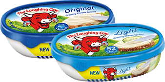 laughing cow cheese spread tubs range