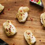 Artichokes and Blue Cheese Crostini