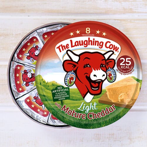 The Laughing Cow Light Cheese Spread with Mature Cheddar Cheese Triangles