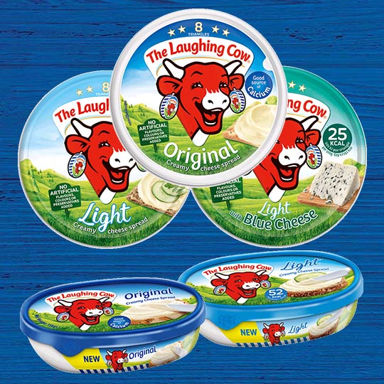 laughingcowcheesespreadrange The Laughing Cow UK